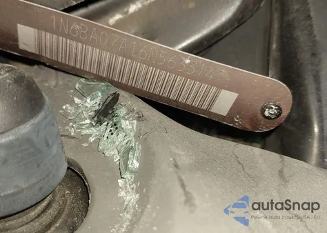 2006 Nissan Titan Xe from USA, damaged, VIN 1N6BA07A16N563314